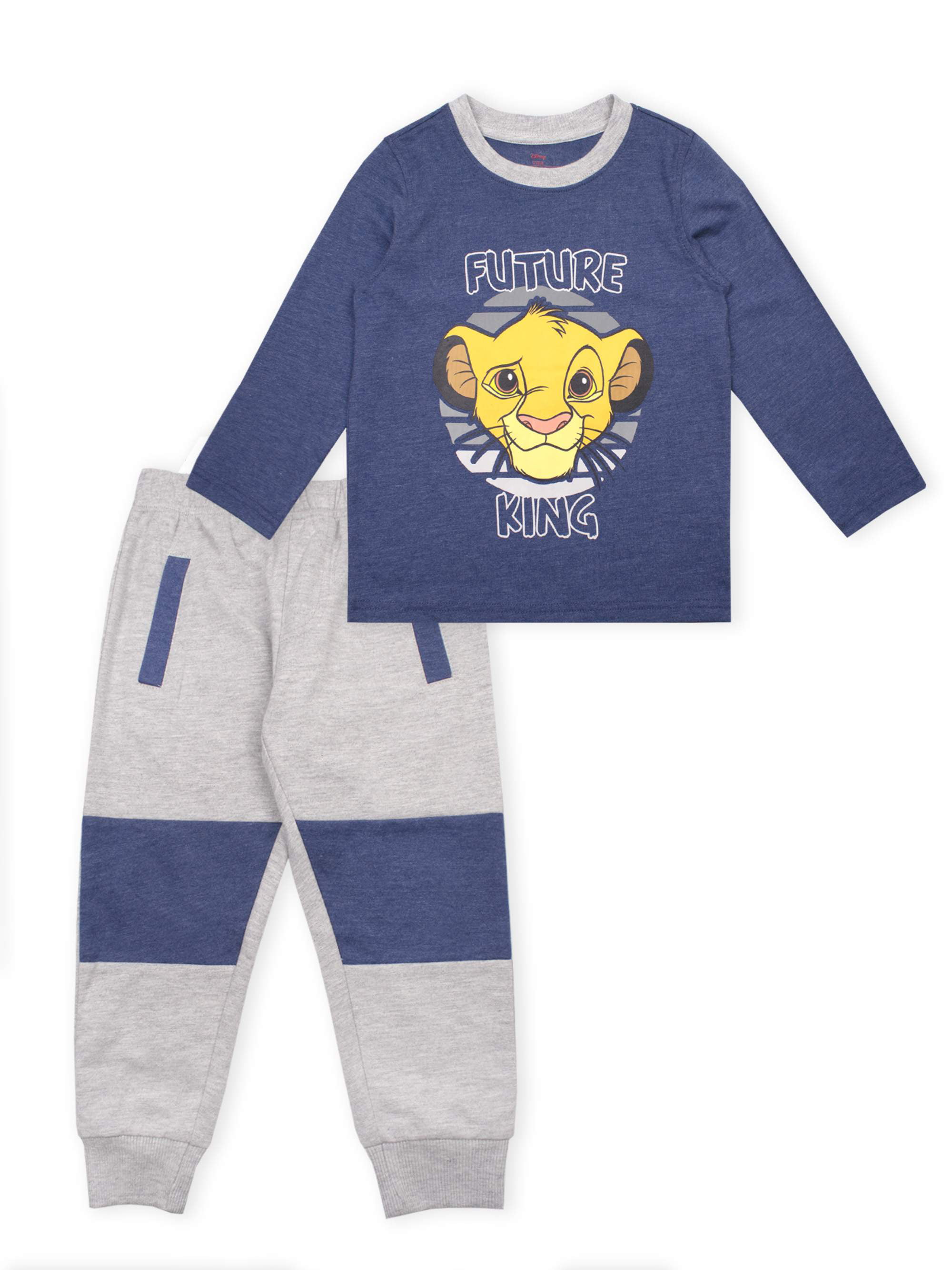 Disney Lion King Just A Bit Wild Baby Boys 2 Piece Sleepwear Pajama Set
