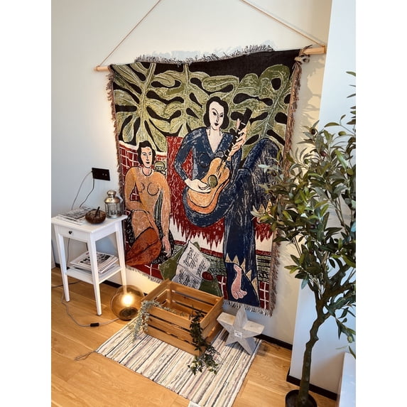 Fine Art Inspired Throw Rug