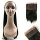 9A Vierge Brésilienne Extension de Cheveux Humains Droite 20" 360 Fermeture à Lacets – image 4 sur 8