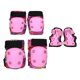 thumbnail image 5 of Padres de y codo engranaje de protección Conjunto de s multifunción Guardias de muñeca para el skate en línea Rollerblading Ciclismo Rosa, 5 of 8
