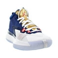 thumbnail image 2 of Jordan Zion 1 "USA" Men's Basketball Shoes Blue Void-White-Metallic Gold da3130-401, 2 of 6
