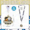 thumbnail image 2 of Medallas de voleibol Ecation de metal dorado de 5 cm, juego de 24 piezas, 2 of 6