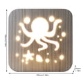 thumbnail image 3 of Up to 65% off Wood 3D Three-dimensional Night Light Animal Decoration Atmosphere Gift Light, 3 of 4
