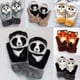 thumbnail image 2 of Guantes de peluche de animales de dibujos animados, guantes de invierno cálidos de piel de conejo tejidos para mujer, lindos guantes, 2 of 6