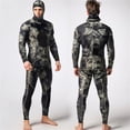 thumbnail image 2 of Traje de Buceo de Dos Piezas de Neopreno para Hombres Sunnimix XL, 2 of 8