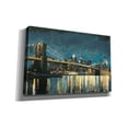 thumbnail image 2 of Epic Graffiti 'Bright City Lights Blue I' by James Wiens, Canvas Wall Art, 40"x26", 2 of 8