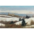 thumbnail image 3 of Max Kahrer 18x13 Black Modern Framed Museum Art Print Titled - View of Klosterneuburg in Winter, 3 of 5