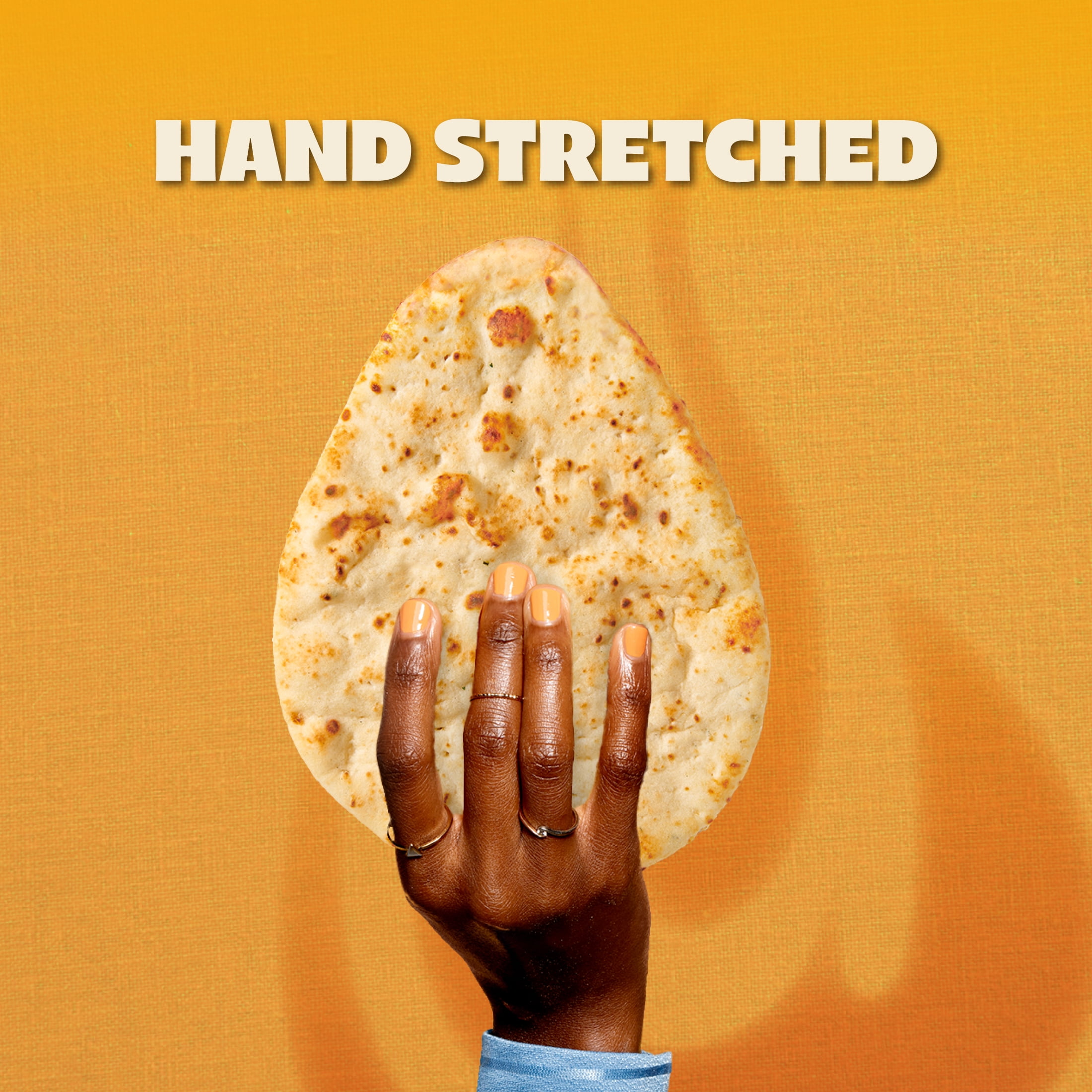 Stonefire® Roasted Garlic Naan Bread,  Regular, Shelf-Stable, Ready-to-Heat Flatbread, 8.8 oz, 2 Count