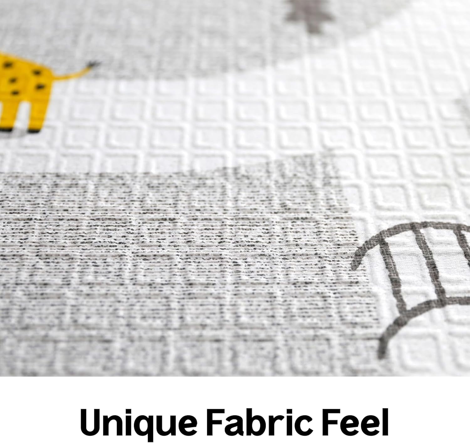 Parklon Silky Cotton Foldable Baby Play Mat -Large Size (78.7x55.1) -Le Mans