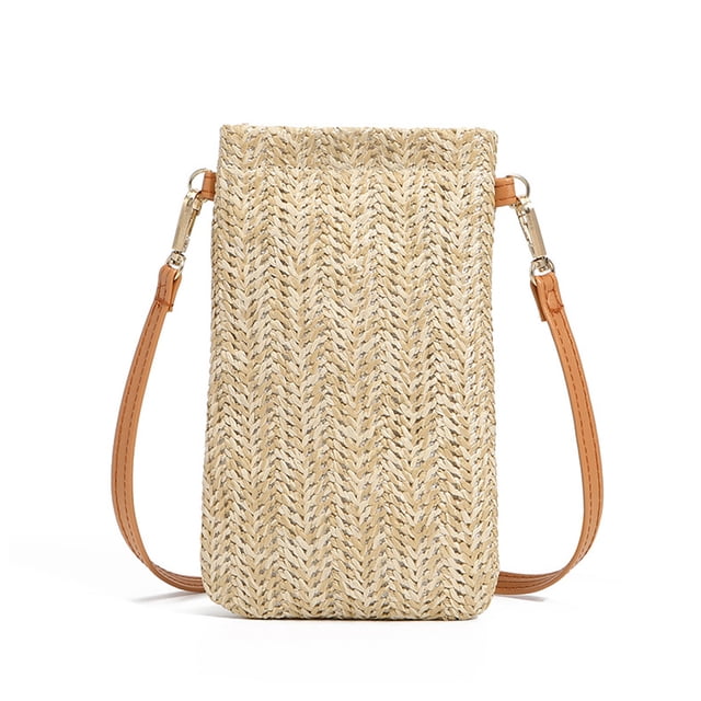 Bolso bandolera de paja, bolso de playa style2