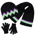 thumbnail image 1 of Swak Girls Hat,Scarf & Glove Set-Kids Cold Weather Winter Accessories-Childrens 3 Pc Beanie Set-Big Girls Hat Scarves & Glove, 1 of 5