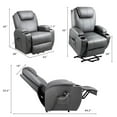 thumbnail image 2 of Lacoo Power Lift Recliner with Massage, Gray Faux Leathair, 2 of 6