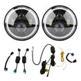thumbnail image 2 of 7Inch Car 10-32V High Low Beam LED Headlight RGB   Headlamp, 2 of 8