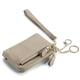 thumbnail image 1 of Qarigey Cartera de tipo corto para mujer, de piel sintética INS, con cierre de cremallera, monedero, tarjetero, bolsa de transporte, regalo de Carteras Gris Qarigey AP012102-06, 1 of 6