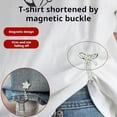 thumbnail image 3 of Multi-Function Magnetic Clothing Clip Clothes T-shirt Hem Trouser Leg Cuff Chain Clamp Fixed Clasp Pull TAB Buckle Magnetic, 3 of 9
