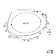 thumbnail image 4 of Simulación Pearl Hairbands Mujeres Accesorios para el cabello Moda Diadema Adornos, 4 of 5