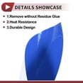 thumbnail image 3 of Unique Bargains Deep Blue Protective Car Wrap Film 0.33ft x 59.84inch Exterior Interior Vinyl Wrap Cover 5.5mil 1 Pc Universal, 3 of 7