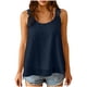 thumbnail image 3 of TaTaai Flattering Ruffle Sleeveless Tank, Women's Boho Chiffon Round Neck Lacing Top, Breathable Summer Style, Ideal for Spring Daily Casual Use Gift, 3 of 8