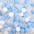 thumbnail image 1 of Pelotas para piscinas TRENDBOX, 100 colores macarrones, no tóxicas para niños, 1 of 5