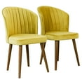 thumbnail image 4 of Ashcroft Furniture Parsons Dining Chair Set of 2 - Gold Velvet, 4 of 4
