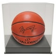 thumbnail image 2 of OnDisplay Deluxe Acrylic UV-Protected Basketball/Soccer Ball Display Case - Black Base, 2 of 5