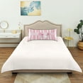 thumbnail image 6 of Haosy Satin Pillowcase for Hair and Skin Standard Cooling Silk Pillow Case with Envelope Closure Pink Ribbon Bow 20"x26", 6 of 9