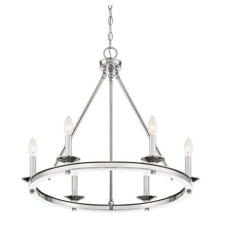 Savoy House Middleton 6 Lights Traditional Metal Chandelier In Polished Nickel Canada Savoy House Middleton 6 Lights, Savoy House Middleton 6 Light Chandelier