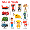 thumbnail image 3 of Juego De Paw Patrol Para Niños 12 Pcs Decoración De Tartas colores, 3 of 5