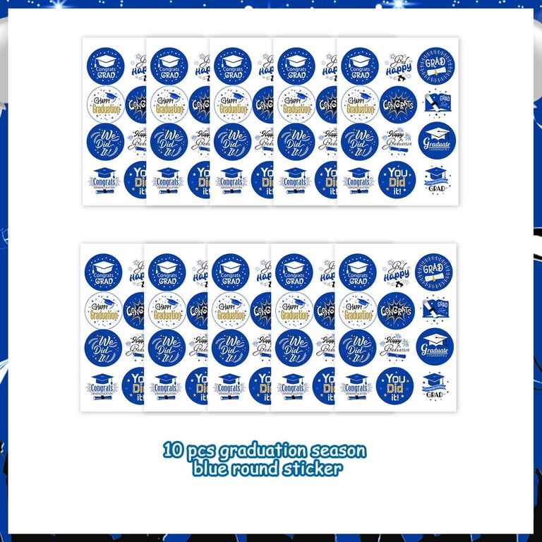 BNNG 2024 Graduation Stickers Congrats Grad Senior Class of 2024