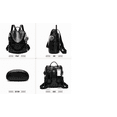 thumbnail image 2 of Mochila mujer Antirobo Negro Malubero Malu595, 2 of 3