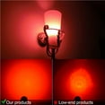 thumbnail image 2 of fashionhome 2 Pcs Lampe LED Changeant de Couleur Dimmable RGB avec Télécommande No.4, 2 of 6