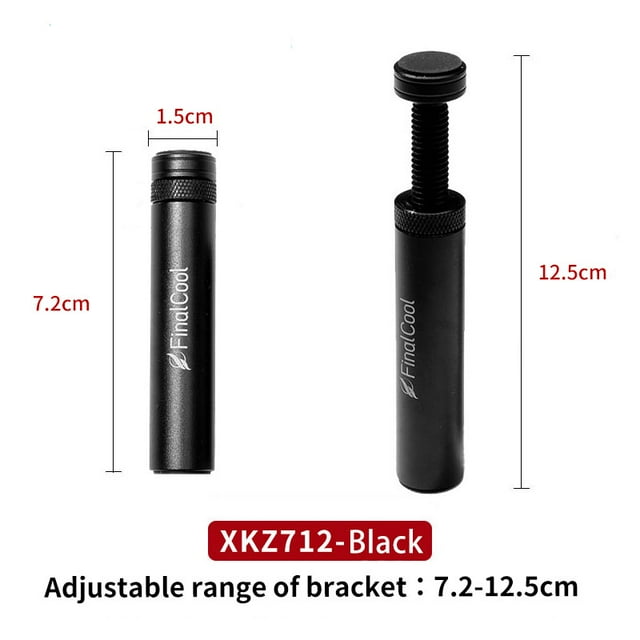 Aluminum Graphics Card Bracket GPU Support Anti Sag Stand Video Card Holder Vertical Telescopic Rotating Stand XKZ712-BK