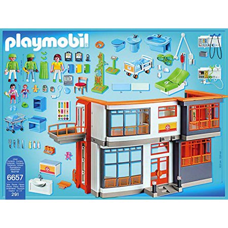 Playmobil Furnished Children's Hospital Playset | Walmart Canada