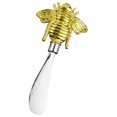 thumbnail image 3 of Masteelf Stainless Steel Cheese Spreader with Bee Design for Eating Use Multi Color Perfect for Parties 6 Inch, 3 of 8