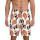 thumbnail image 1 of Fotbe Sushi Roll Pantalones Cortos de Pijama para Hombre, Ropa de Dormir, Pantalones de Pijama Cortos para Hombre-X-Large, 1 of 6