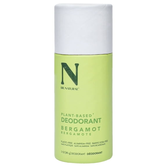 Dr. Natural Deodorants Stick, Stick Deodorant, Bergamot, 3 oz