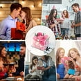 thumbnail image 5 of Eternal flower decoration carnation rose holiday gift birthday gift for family and friends-pink, 5 of 5