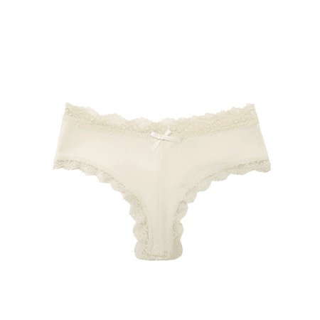 Fulorrnie Underwear for Women Comfort Briefs High Waisted Cute Panty Stretchable Elastic Waist Panties  Yellow  L