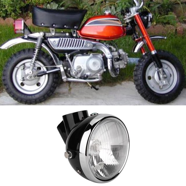 Motorcycle Headlamp, High Temp Resistant Durable High Performance Motorcycle Headlight For Motorbikes Replacement For Macaquinho Z50