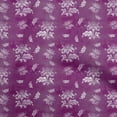 thumbnail image 1 of oneOone Cotton Poplin Purple Fabric Floral & Diy Clothing Quilting Fabric Print Fabric By Yard 56 Inch Wide, 1 of 6