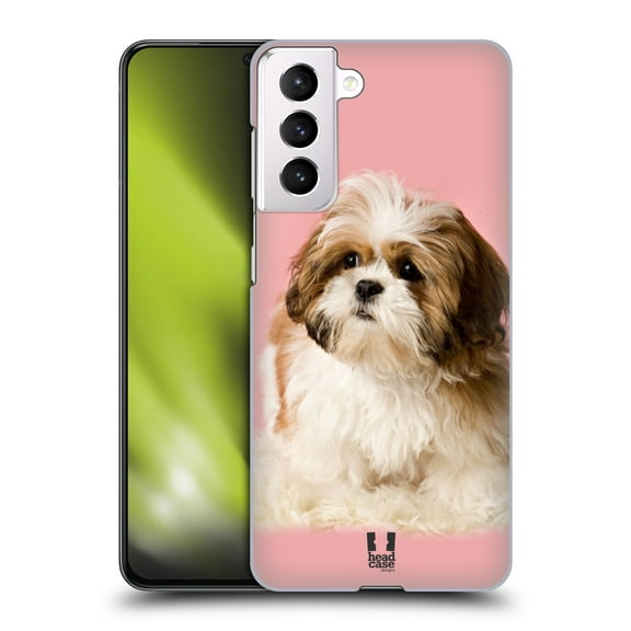 Head Case Designs Popular Dog Breeds Shih Tzu Puppy Hard Back Case Compatible with Samsung Galaxy S21 5G