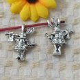 thumbnail image 3 of K-KED 48 Pcs Tibetan Silver rabbit Charms Pendant 27x22MM S5208 DIY Delicate Jewelry Making, 3 of 4
