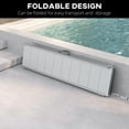 thumbnail image 4 of HOMCOM Textured Aluminum Portable Wheelchair Ramp for Home, Steps, Doorways, Foldable Handicap Ramp 10', Threshold Ramp with Strong Load-Bearing, 4 of 9
