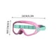 thumbnail image 3 of Gafas de Natación para Niños - Estilo Máscara de Natación de Marco Grande, Antivaho Impermeable con Protección UV, Vista Panorámica de 180°, Correa Ajustable, Edades 6-14, Niños y Niñas, 3 of 5