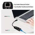 thumbnail image 4 of Adaptador Usb 3.0 A Rj45 Ethernet Red 1000 Mbps Para Laptop Malubero Malu1477, 4 of 4