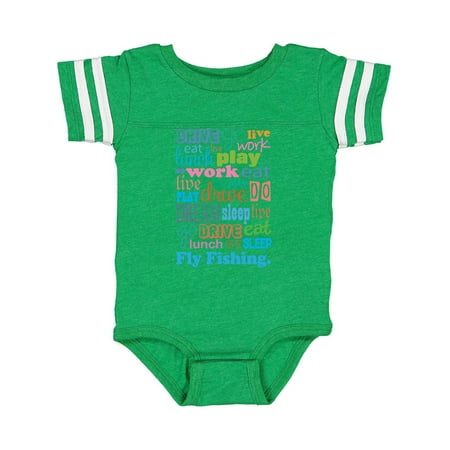 

Inktastic Live Dream Fly Fishing Gift Baby Boy or Baby Girl Bodysuit