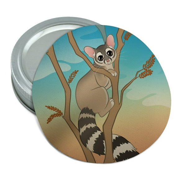 Ring-tailed Cat Round Rubber Non-Slip Jar Gripper Lid Opener