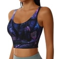 thumbnail image 2 of Fotbe Fantasy Dragon In Cathedral Sujetador Deportivo Largo sin Aros para Mujer con Almohadillas y Soporte Medio, Transpirable y Absorbente, Camiseta Tipo Chaleco o Tank Top-X-Large, 2 of 8