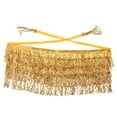 thumbnail image 3 of 2PCS Moda para Mujer Danza Del Vientre Bufanda de Cadera Borla Chal Wrap Performance, 3 of 9
