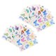 thumbnail image 2 of 20 hojas mariposas tatuajes temporales cuerpo falso tatuajes para mujeres niñas niños, 2 of 7
